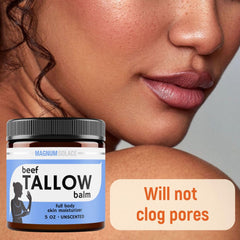 Unscented label closeup—fragrance-free formula ideal for sensitive skin.