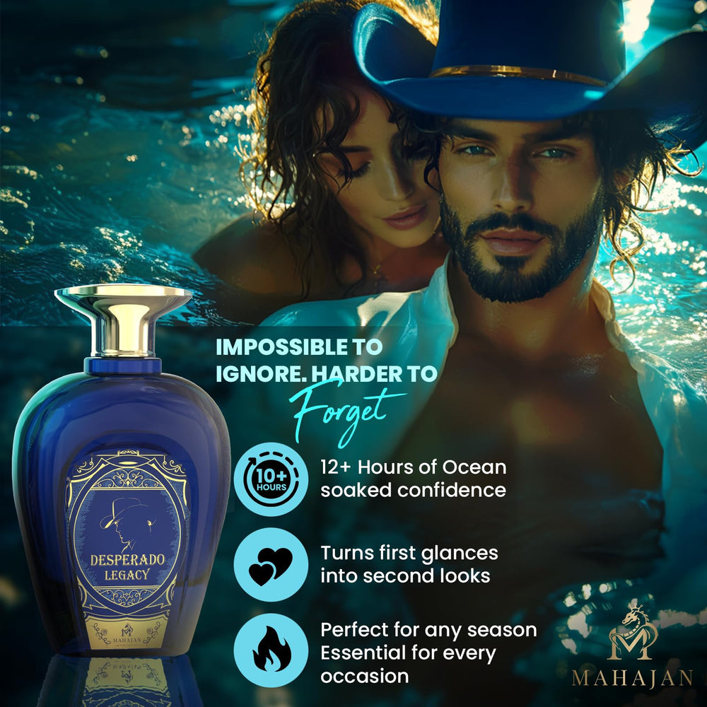 Desperado Legacy bottle reveals smoky depth for evening versatility.
