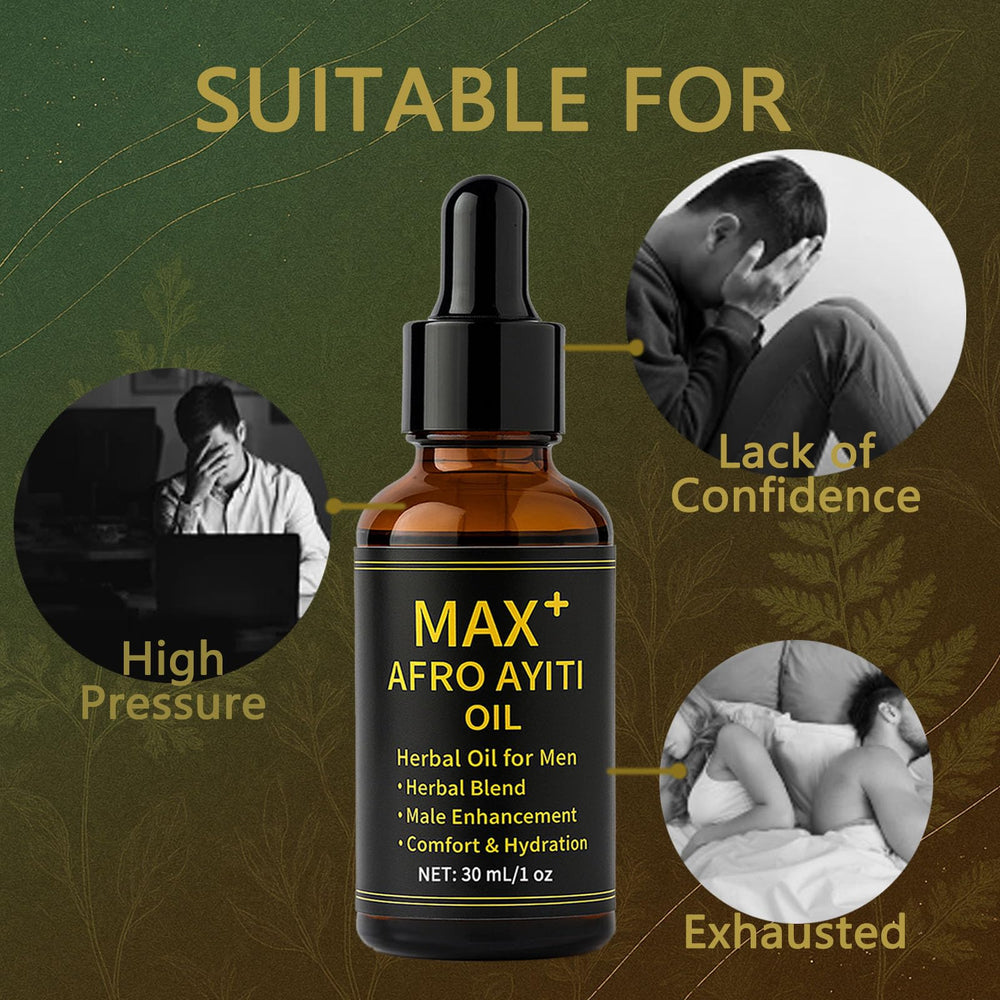 Maidlure Max+ Afro Ayiti Oil leaves a non-greasy, lightweight feel
