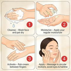 Maidlure OKOA SKIN packaging tube emphasizes convenient nightly use.