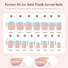 Maigitur 15 sizes ensure a precise fit for every nail.