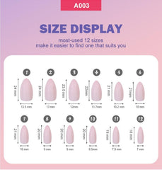 Maigitur solid color nails with glossy finish provide salon-like shine.