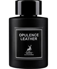 Maison Alhambra amber leather bottle for evening wear