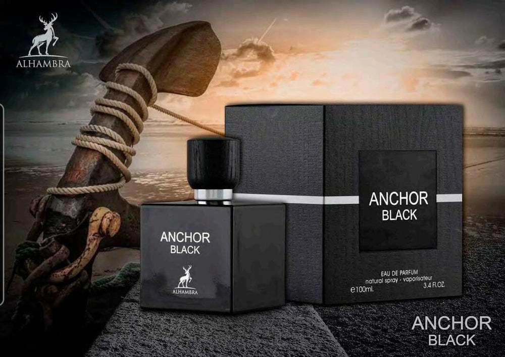 Maison Alhambra Anchor Black cap detail signaling premium craftsmanship
