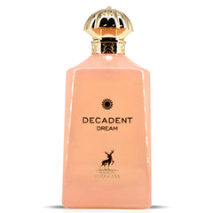 Maison Alhambra Decadent Dream bottle with pear opening, ideal for evening wear.