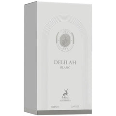 Maison Alhambra Delilah Blanc amber-musk base delivering lasting warmth for evenings