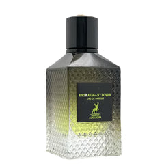 Maison Alhambra Extravagant Lover bottle front, modern unisex design for everyday elegance.