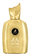 Maison Alhambra Galatea bottle cap close-up, bold and versatile for men.