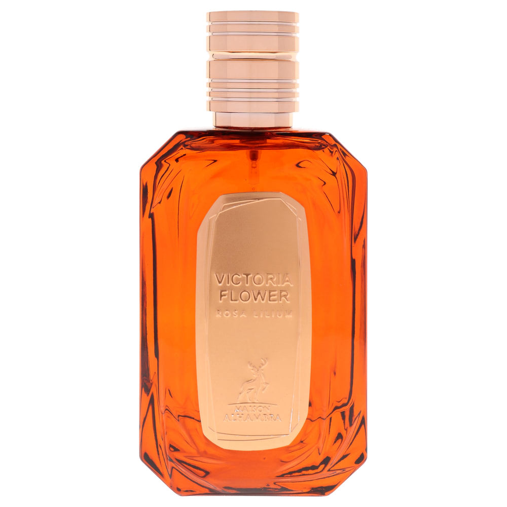 Cap detail of Victoria Flower bottle, highlighting craftsmanship and sophisticated styling