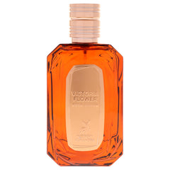 Cap detail of Victoria Flower bottle, highlighting craftsmanship and sophisticated styling