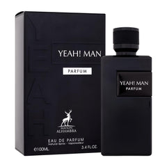 Maison Alhambra Yeah! Man bottle spray, delivers a crisp, long-lasting fragrance in daily wear.