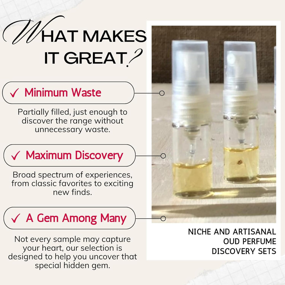 Maison d'Orient concentrated oil bottle presents long-lasting aroma options.