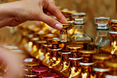 Maison d'Orient Sands on skin, creamy oil with musk.