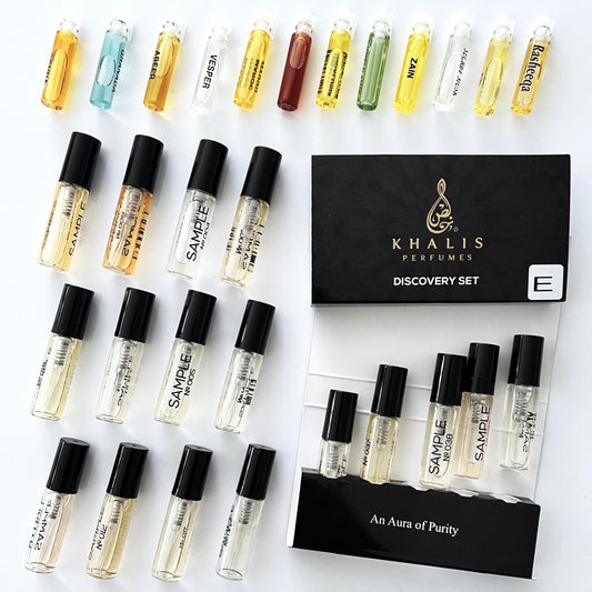 Maison d'Orient ultimate sampler cover showcases the seasonal fragrance selection for easy browsing.