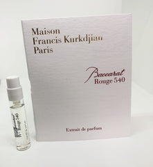 Close-up of Maison Francis Kurkdjian Baccarat Rouge 540 Extrait spray nozzle for precise application