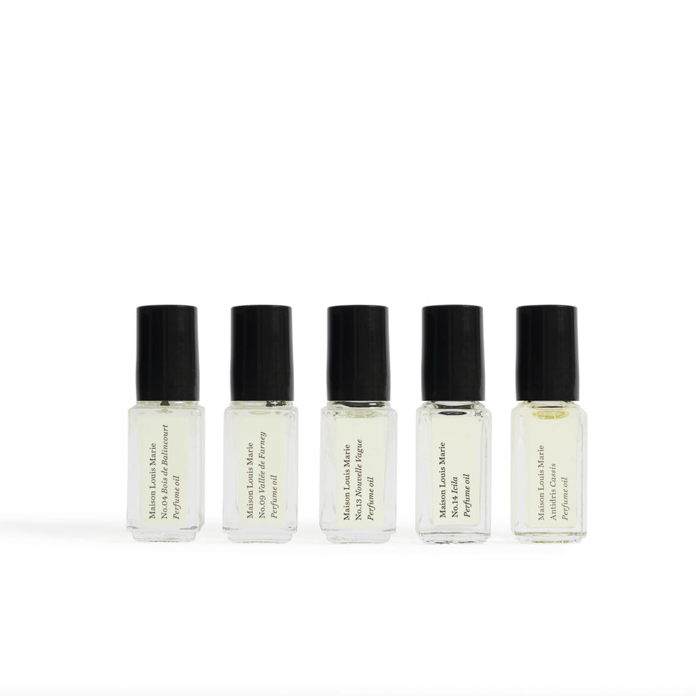 Maison Louis Marie No.04 Bois de Balincourt roll-on for everyday warmth and subtle glow.