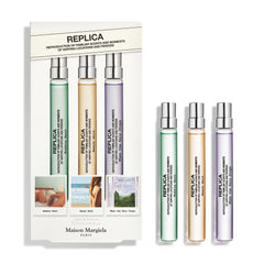 Maison Margiela Replica When The Rain Stops travel set with portable sprayer, ideal for on-the-go layering