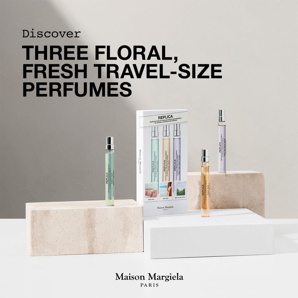 Maison Margiela Replica Mini Fragrance Set Trio, compact for weekend trips