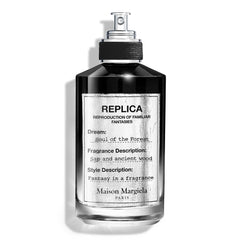 Maison Margiela Replica Soul of the Forest EDP bottle with cedarwood notes for a woody, unisex scent.