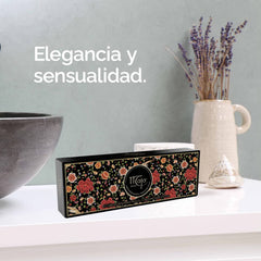 Maja Myrurgia packaging label close-up with 3 x 4.9 oz bars.