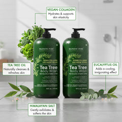 Majestic Pure Tea Tree Oil ingredient tea tree close-up