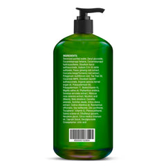 Majestic Pure Tea Tree Shampoo color-safe formula on hair