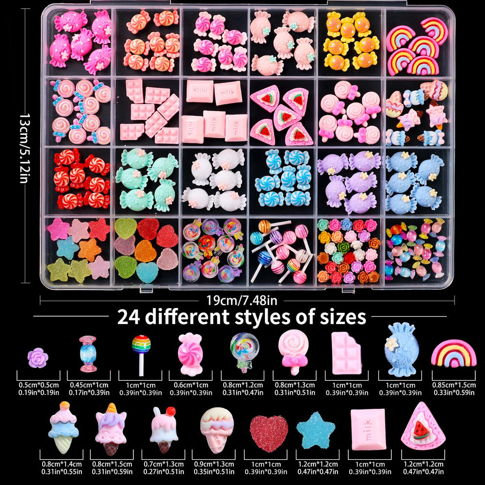 Major Dijit 3D nail charms candy for vibrant festival ready nails