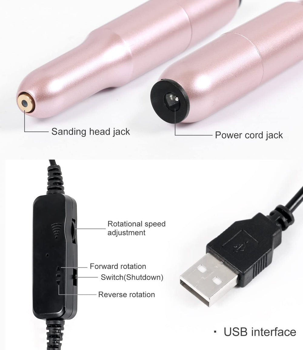 Major Dijit electric nail drill shown with adjustable speed for precision.