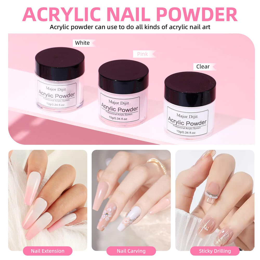 Major Dijit extension gel trio delivers durable, smooth nail extensions