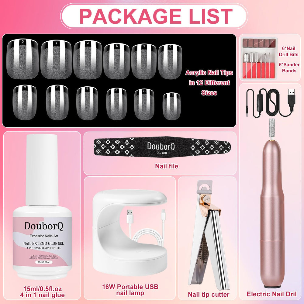Major Dijit nail files and clippers for precise shaping and cuticles.