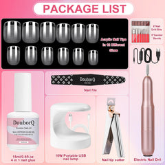 Major Dijit nail files and clippers for precise shaping and cuticles.