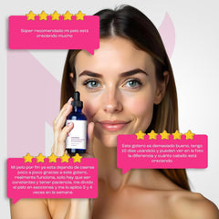Maka Capilar Health dropper used during scalp massage