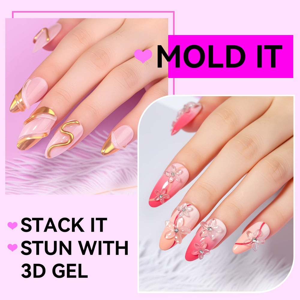 Makartt 3D gel dual-end sculpting pen for precise shaping.