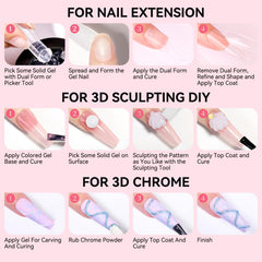 Makartt beginner-friendly gel for easy sculpting without slips