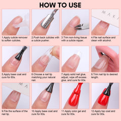 Makartt complete DIY manicure kit enables salon-like results.
