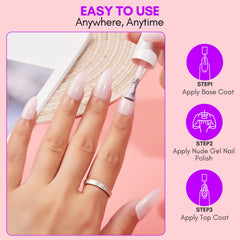 Makartt gel set works well at home or in a salon with easy application.