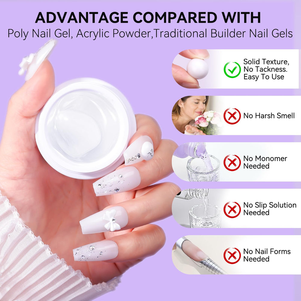 Makartt lightweight, durable gel delivers flexible nails