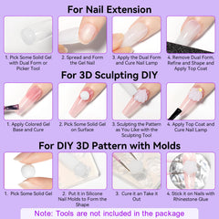 Makartt non-sticky gel texture for simple shaping