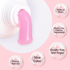 Makartt Poly Nail Gel Set includes removal guidance for non soak-off gel extensions