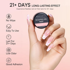 Makartt mirror-finish chrome nails for luxurious look