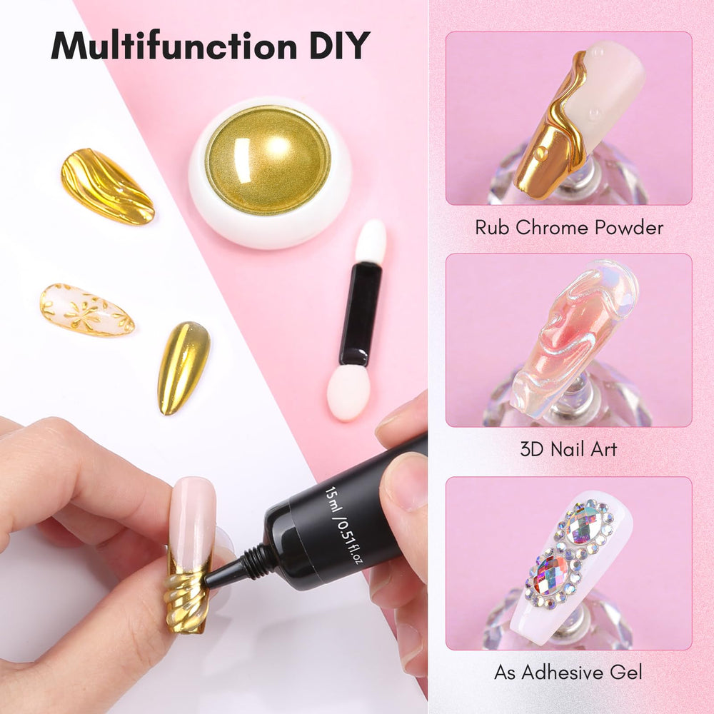 Makartt sponge sticks nail-art tools for easy, precise design placement.