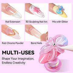 Makartt UV nail glue detail for secure tip adhesion