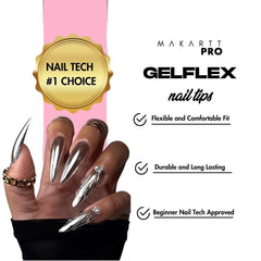 Dark storage box preserves GelFlex quality over time.