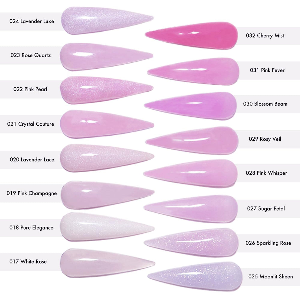 MakarttPro Versatile Rose Petal shade range for neutrals to bold designs.