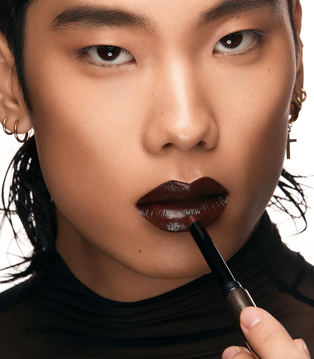 MAKE Beauty Cream Supreme lip application delivering creamy glide with semi-gloss finish