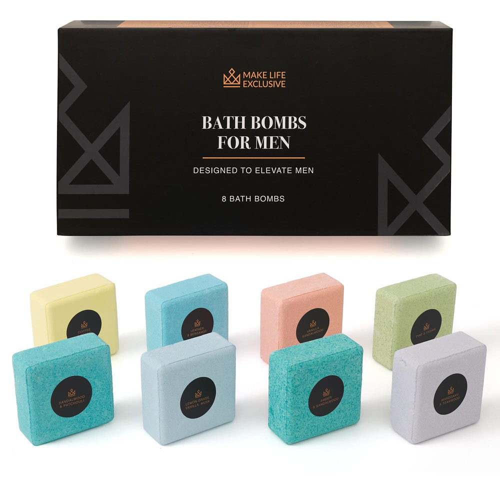 Make Life Exclusive no-stain bath bombs keep tubs pristine after use