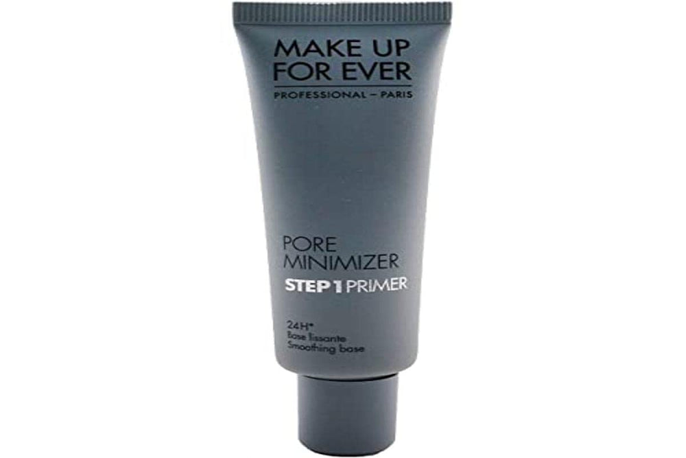 Make Up For Ever Step 1 Pore Minimizer bottle showing smooth texture for flawless makeup base