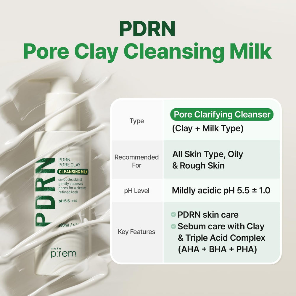 MAKEP:REM milky cleanser foam close-up for refreshing, soft skin.