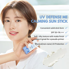MAKEPREM UVA Defense Sun Stick twist-up cap showing portable sunscreen