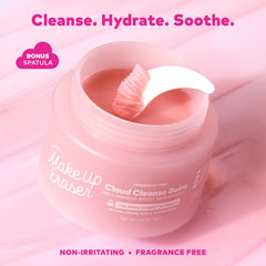 MakeUp Eraser hyaluronic acid moisture boost on clean skin